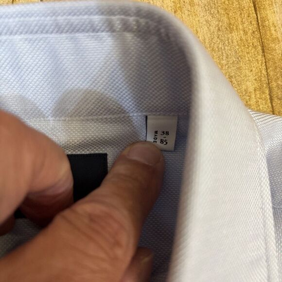 Kamakura Makers Dress Shirt  Size 38 15 33.5 NEW NWT - Picture 6 of 9